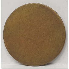 AUSTRALIA . UNDATED . BRASS BLANK COIN . THIN PLANCHET